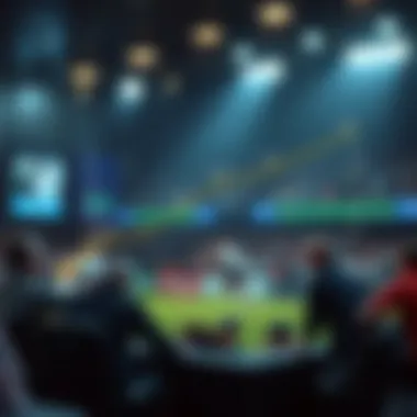 Graph illustrating the evolution of live betting over the years