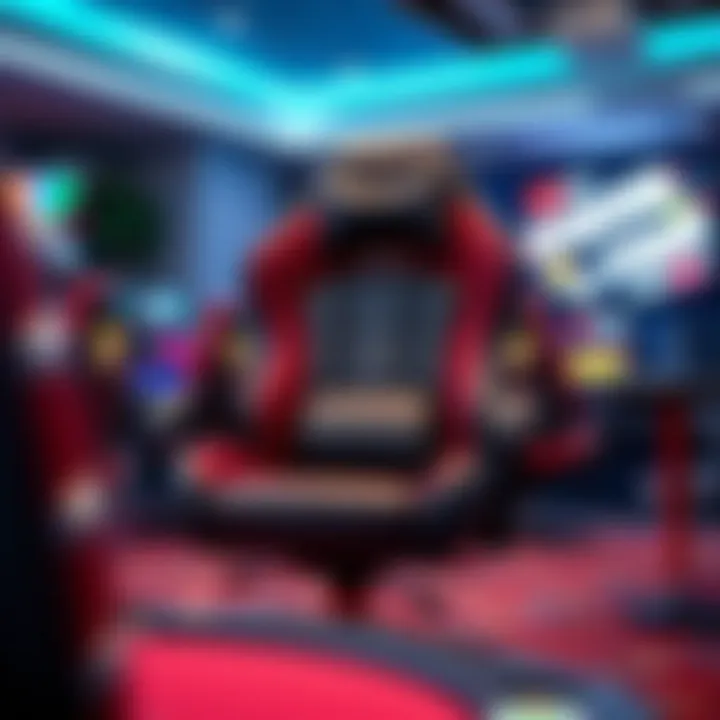 Style and Aesthetics of BBO Poker Chairs Stylish BBO poker chair in a modern gaming room