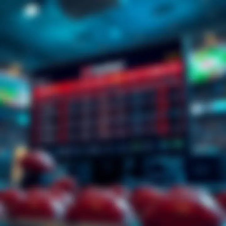 Visual representation of FanDuel odds