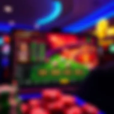 Leading Online Casino Interface An engaging interface screenshot from a leading online casino platform