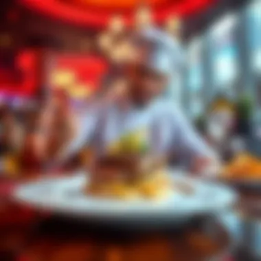 Chef's Special Dish at Red Rock Casino Chef's special dish presentation