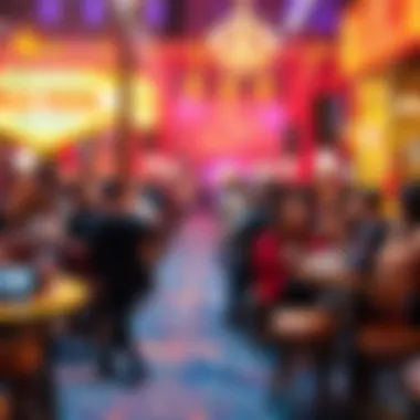 Live entertainment show in Las Vegas