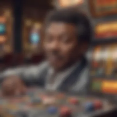 An overview of the gameplay mechanics of the Don Don King slot machine, including reels and paylines