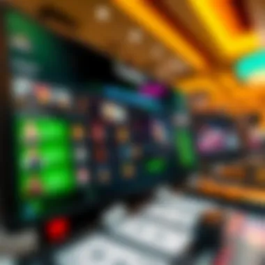 DraftKings Casino User Interface Overview of DraftKings Casino interface showcasing gaming options