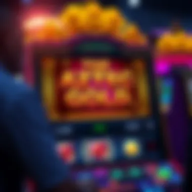 The vibrant gameplay interface of the Aztec Gold slot