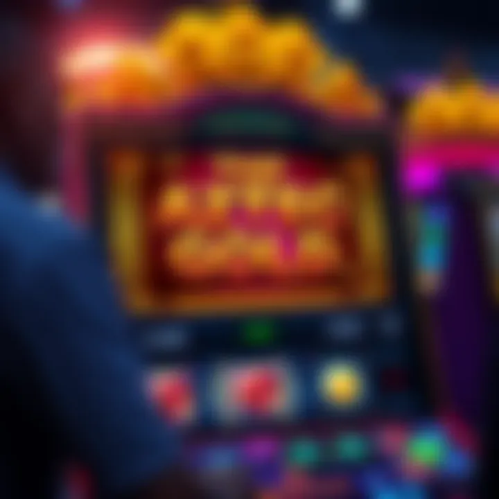 The vibrant gameplay interface of the Aztec Gold slot