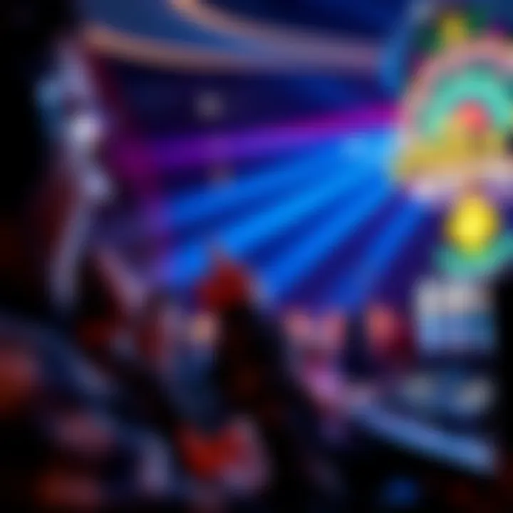 Exciting Live Performance Exciting live performance at a casino venue