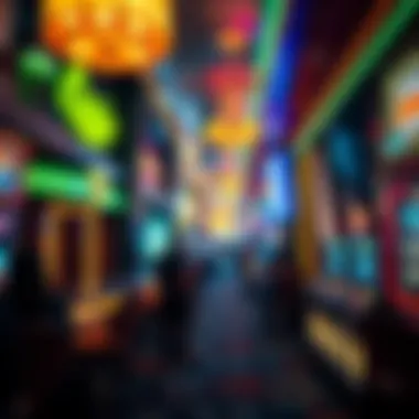 Trendy Nightlife Atmosphere Trendy nightlife atmosphere in Atlantic City casinos
