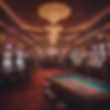 Vibrant live music atmosphere in a casino venue