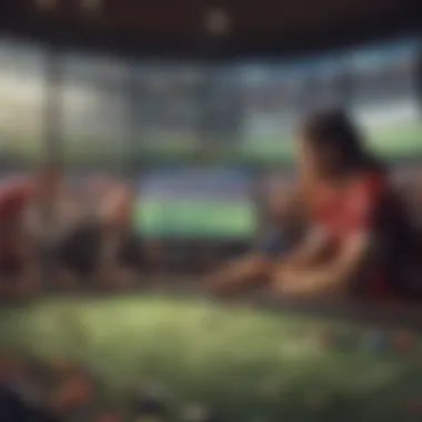 Understanding the Framework of Fantasy Sports Betting An intricate diagram of fantasy sports betting frameworks illustrating different components