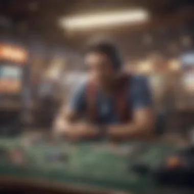 Responsible Gaming Awareness A responsible gaming environment highlighting safe practices and player awareness.