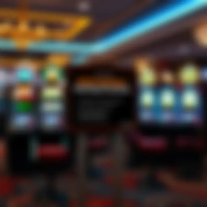 Promoting Responsible Gaming Practices Guidelines for responsible gaming displayed in a casino