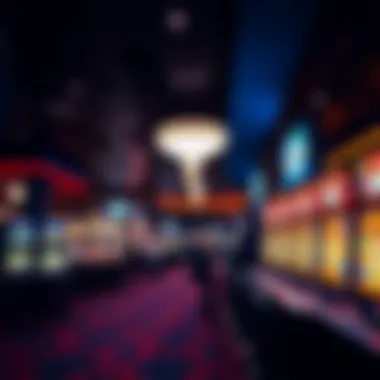 Thrilling Gaming Experience at Indiana Live Casino Hotel Exciting gaming floor filled with slot machines and table games