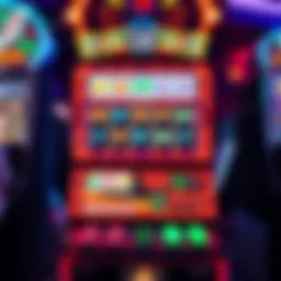 Vibrant display of Lightning Link Casino slot machine screen