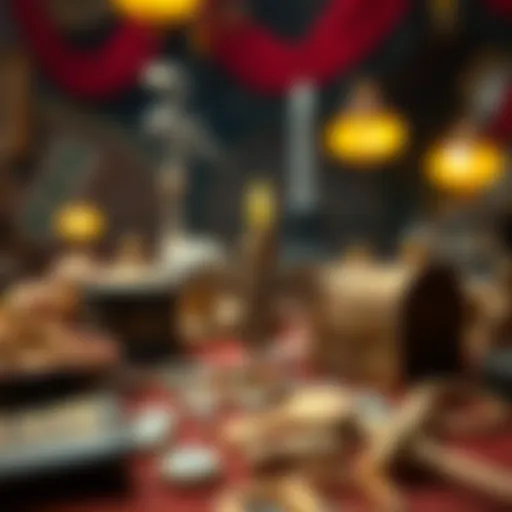 Ancient talismans used in gaming rituals