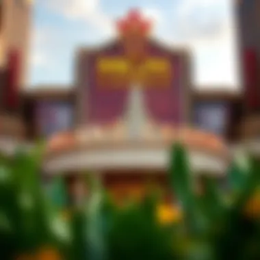 Grand Entrance of MGM Casino Arizona MGM Casino Arizona exterior view showcasing the grand entrance