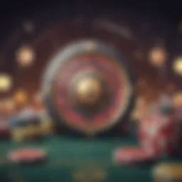 Symbolic representation of online casino bonuses