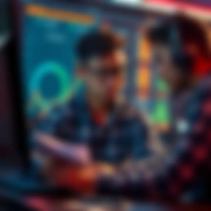 A strategic player analyzing game statistics for better earnings