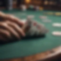 Visual representation of poker table overlays