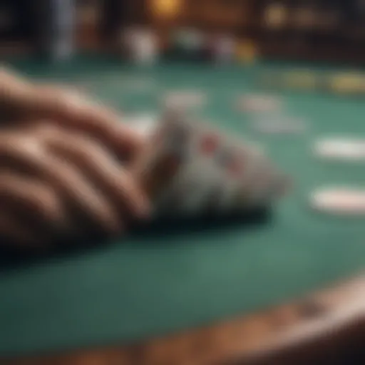 Visual representation of poker table overlays