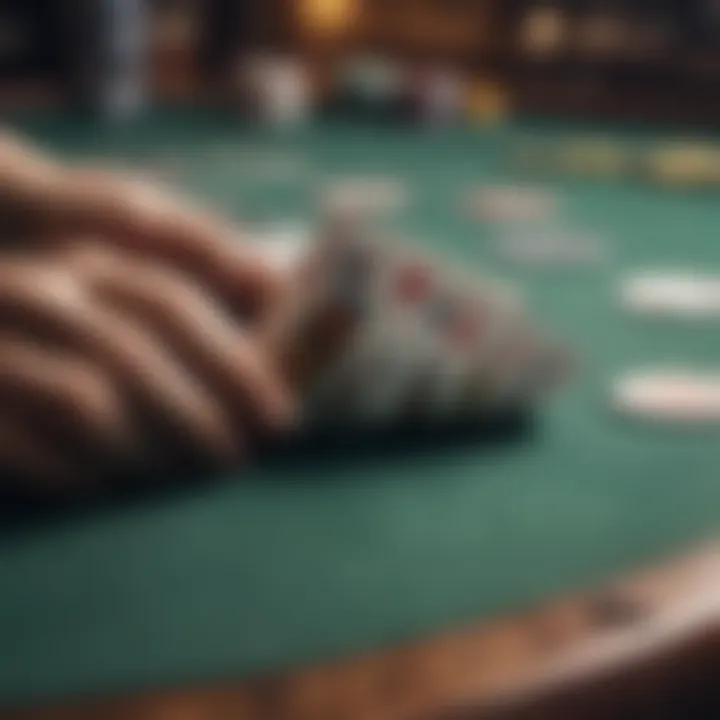 Visual representation of poker table overlays