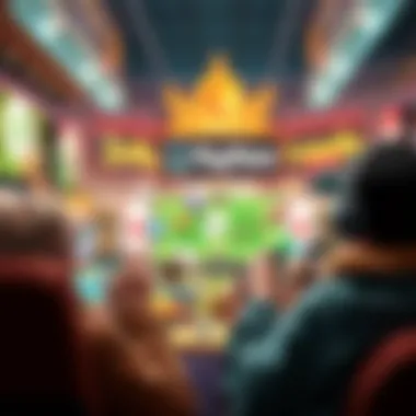 Diverse Genres of iPhone Games for Financial Gain Illustration of various iPhone game genres