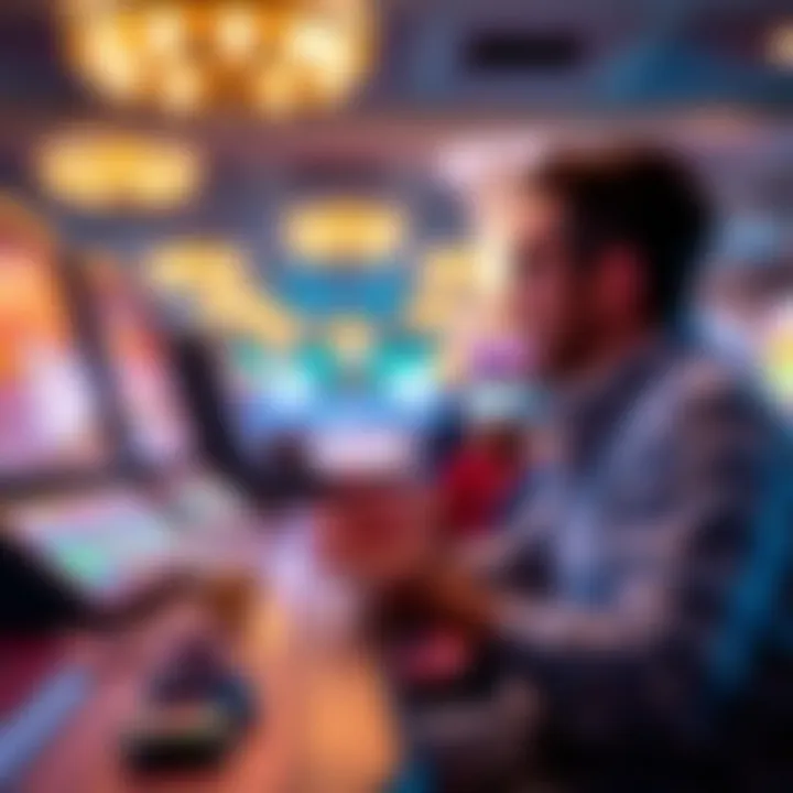 Promoting Responsible Gaming Conceptual illustration of responsible gaming practices