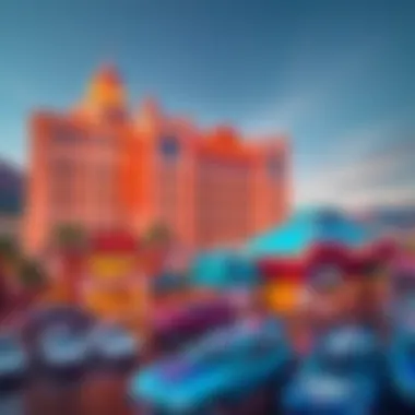 A panoramic view of Sahara Tahoe Hotel Casino showcasing its architectural elegance and surroundings.