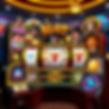 Diverse Themes in Slot Gaming A collage depicting various types of slot games with different themes