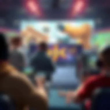 Diverse genres of mobile app games showcased