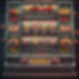 A vintage fruit slot machine showcasing traditional design.