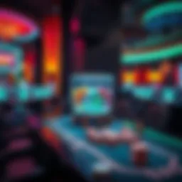 An overview of the Fishbowl casino game setup with vibrant graphics