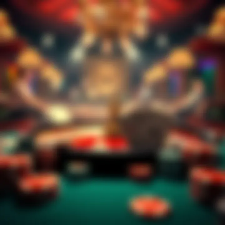 Psychological Dynamics in Gambling An abstract representation of gambling strategies and psychology