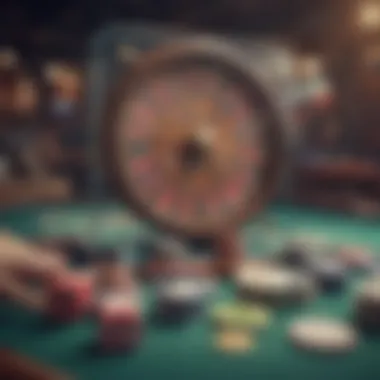 A visual representation of different types of online gambling platforms
