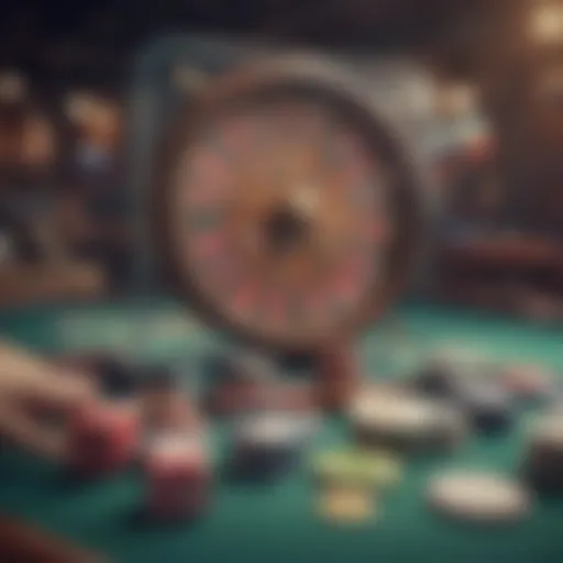 A visual representation of different types of online gambling platforms