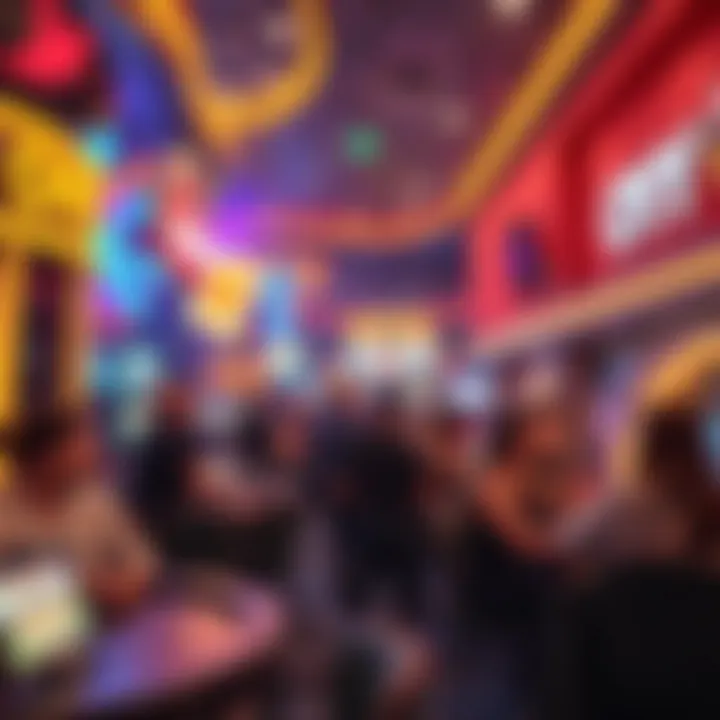 Nightlife Atmosphere at OYO Casino Vibrant nightlife atmosphere at OYO Casino