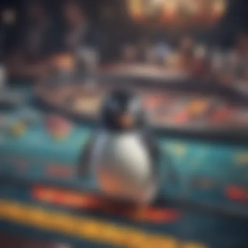 An engaging visual representation of the Penguin Casino Game interface