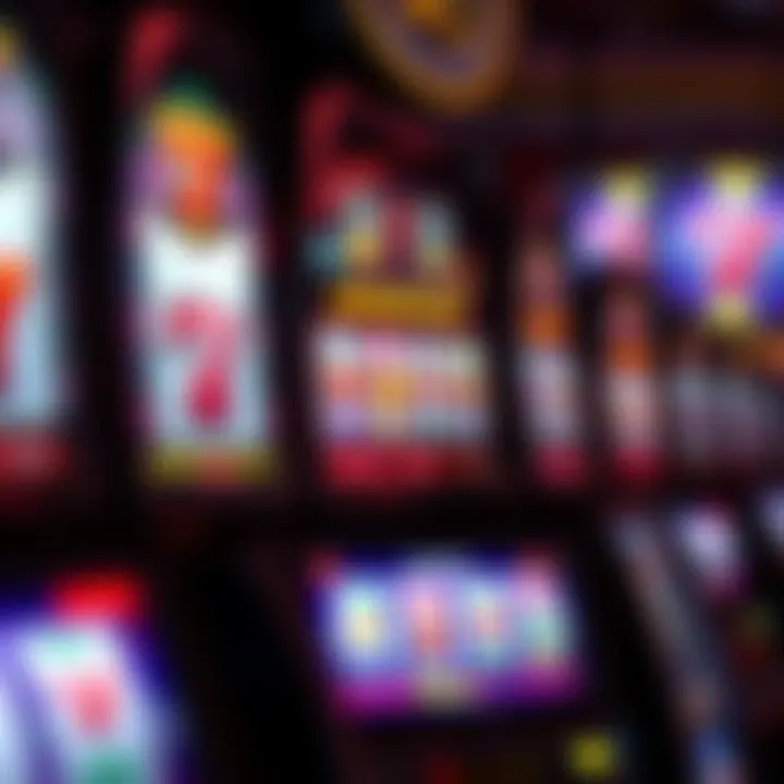 Jackpot Glory: The Allure of Slot Machines Close-up of a digital slot machine displaying a jackpot win