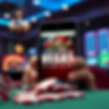 Responsible Gaming with Vegas App Visual representation of responsible gambling principles