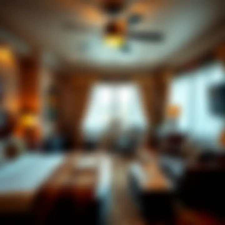 Elegantly Furnished Room with Rustic Charm Elegant room with rustic western decor