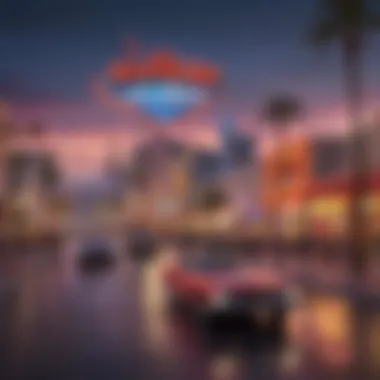 The Vibrant Pulse of Vegas: A Magical Landscape The vibrant atmosphere of Las Vegas showcasing entertainment