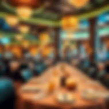 Amenities and Dining Experience at Two Kings Luxurious amenities and dining options available at the casino