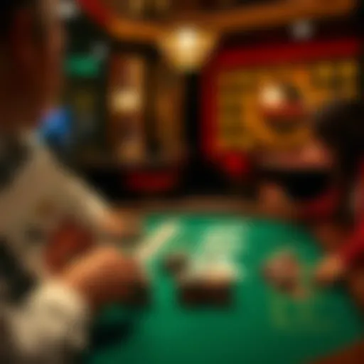 An engaging YouTube blackjack gameplay session