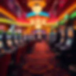 Casino environment with vibrant gaming atmosphere