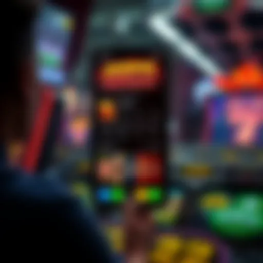 User Interface of Jackpot Inferno Visual representation of Jackpot Inferno app interface