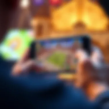 Immersive iPhone Gameplay Experience Engaging gameplay screenshot showcasing an iPhone game interface