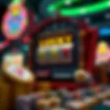 Intricate representation of lucky count slots mechanics