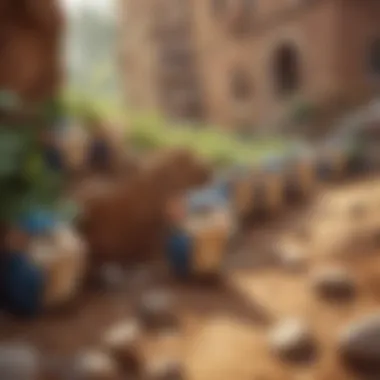 Gameplay Featuring Lemmings Characters Gameplay showcasing Lemmings characters