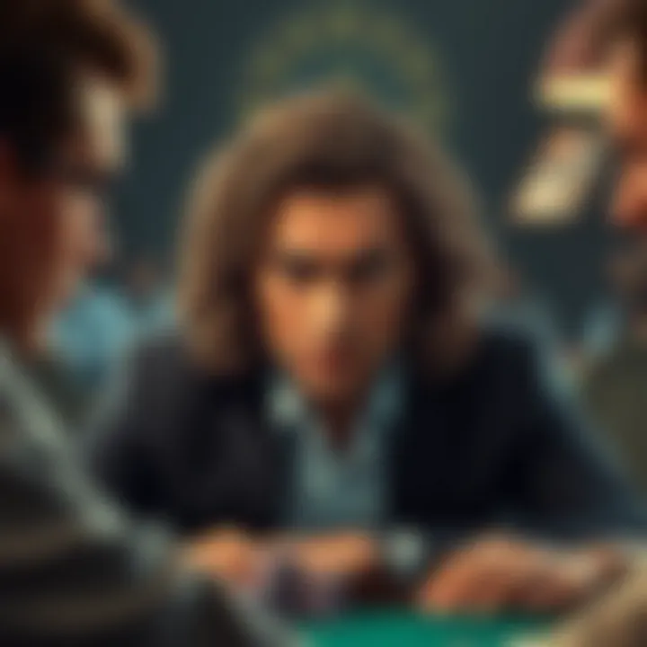 Psychological tactics illustrated through player expressions