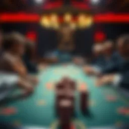 Strategic poker table positioning